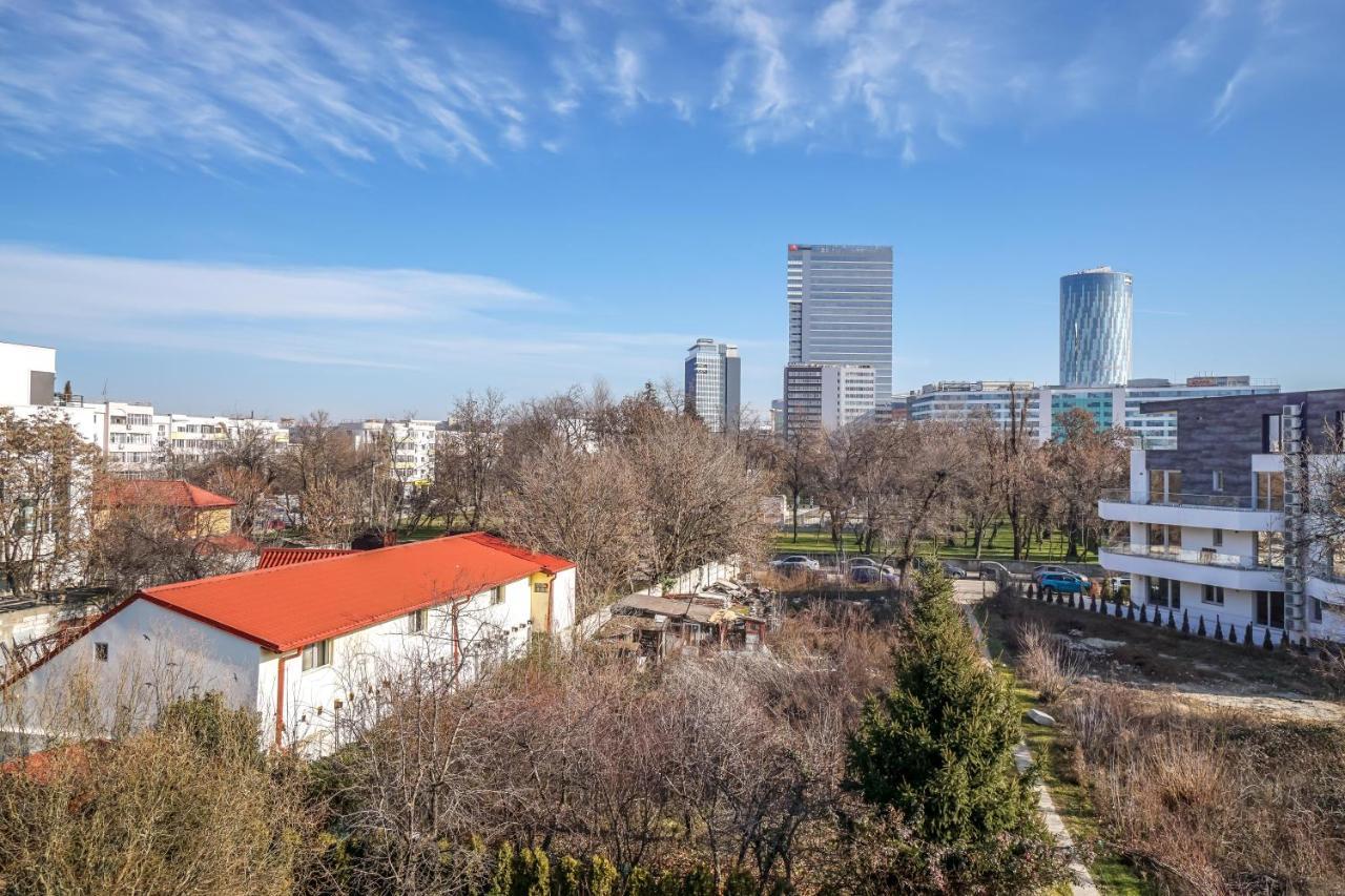 Bright Apartments Moments Away From Herastrau Park, Mall And Metro Букурещ Екстериор снимка